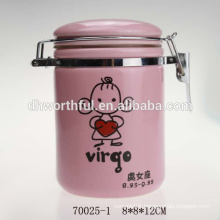 Ceramic storage jar rubber seal